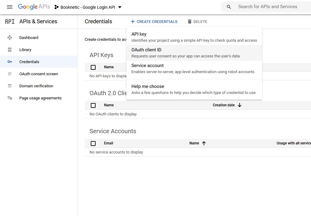 Continue with Google button